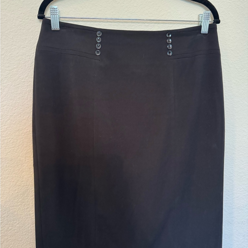 White House Black Market Black Pencil Skirt